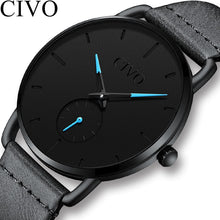 Load image into Gallery viewer, 2019 New CIVO Watches Waterproof Analogue Quartz
