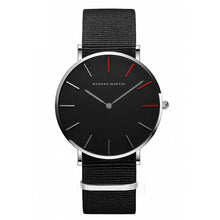 Load image into Gallery viewer, Casual Quartz Waterproof Fabric&amp;Leather Watchband Sports